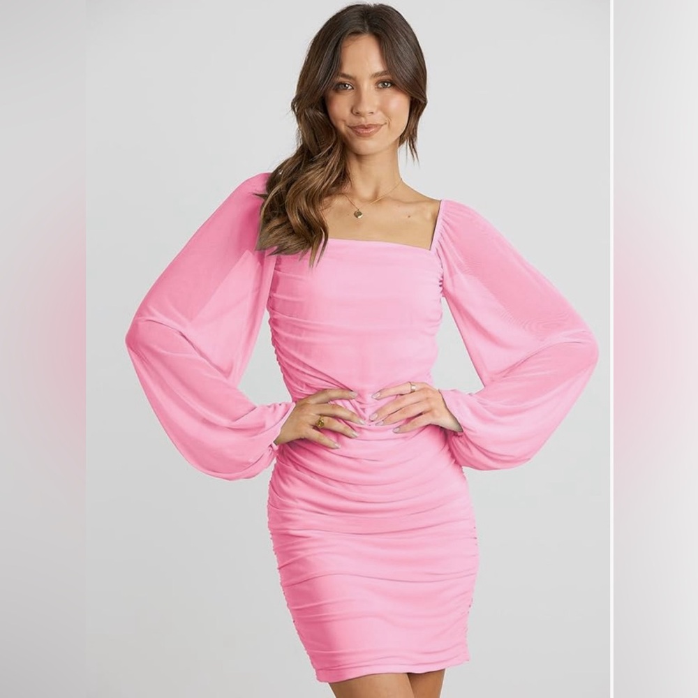 Pink Anrabess Cocktail Dress